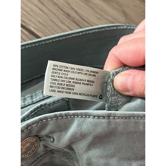 EUC Ava & Viv Women's Plus Size Pants Casual Fit Light Green - Picture 4 of 4